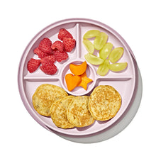 Load image into Gallery viewer, OXO Tot Stick & Stay Suction Divided Plate - Blossom