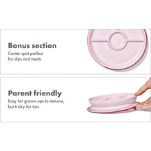 Load image into Gallery viewer, OXO Tot Stick & Stay Suction Divided Plate - Blossom