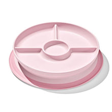 Load image into Gallery viewer, OXO Tot Stick & Stay Suction Divided Plate - Blossom