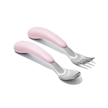 Load image into Gallery viewer, OXO Tot Fork & Spoon Set - Blossom
