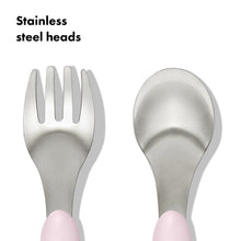 Load image into Gallery viewer, OXO Tot Fork & Spoon Set - Blossom