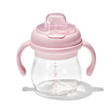 Load image into Gallery viewer, OXO Tot Transitions Soft Spout Sippy Cup With Removable Handles 6oz - Blossom