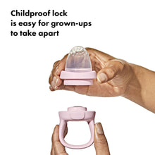 Load image into Gallery viewer, OXO Tot Silicone Self-Feeder - Blossom