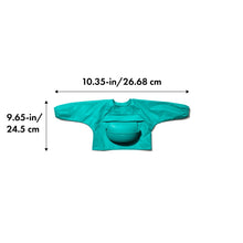 Load image into Gallery viewer, OXO Tot Sleeved Bib - Teal