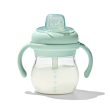 Load image into Gallery viewer, OXO Tot Transitions Soft Spout Sippy Cup With Removable Handles 150ml - Opal