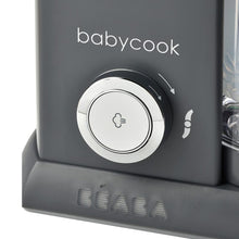 Load image into Gallery viewer, Beaba Babycook Solo Baby Food Processor - Dark Grey Bundle