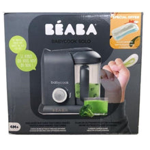 Load image into Gallery viewer, Beaba Babycook Solo Baby Food Processor - Dark Grey Bundle