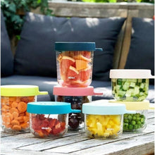 Load image into Gallery viewer, Beaba Superior Glass Jar 250ml - Eucalyptus