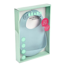 Load image into Gallery viewer, Beaba Silicone Bib - Airy Green