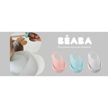 Load image into Gallery viewer, Beaba Silicone Bib - Airy Green
