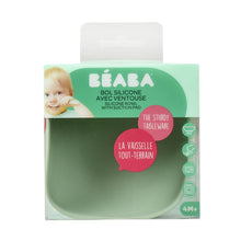 Load image into Gallery viewer, Beaba Silicone Suction Bowl - Sage Green