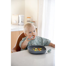 Load image into Gallery viewer, Beaba Fork & Spoon Stainless Steel Pre-Cutlery - Sage Green