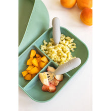 Load image into Gallery viewer, Beaba Fork & Spoon Stainless Steel Pre-Cutlery - Velvet Grey
