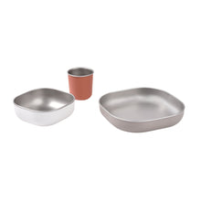 Load image into Gallery viewer, Beaba Stainless Steel Meal Set - Terracotta