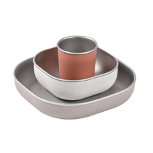Load image into Gallery viewer, Beaba Stainless Steel Meal Set - Terracotta