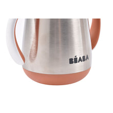 Load image into Gallery viewer, Beaba Stainless Steel Straw Cup 250ml - Terracotta