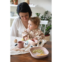 Load image into Gallery viewer, Beaba Silicone Suction Meal Set - Cotton candy
