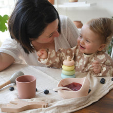 Load image into Gallery viewer, Beaba Silicone Suction Meal Set - Cotton candy