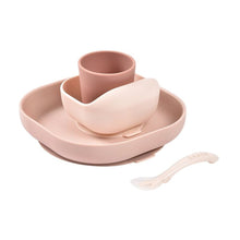 Load image into Gallery viewer, Beaba Silicone Suction Meal Set - Cotton candy