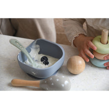 Load image into Gallery viewer, Beaba 2nd Stage Silicone Spoon - Misty Green