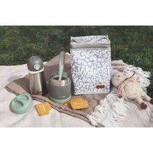 Load image into Gallery viewer, Beaba Stainless Steel Food Container 300ml - Mineral Grey/Sage Green