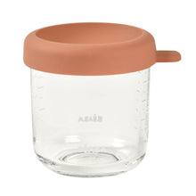 Load image into Gallery viewer, Beaba Glass Jar 250ml - Terracotta