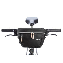 Load image into Gallery viewer, Beaba Biarritz Expendable Stroller Organizer Bag - Black & Lilys