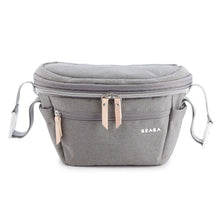 Load image into Gallery viewer, Beaba Biarritz Expendable Stroller Organizer Bag - Heather Grey