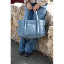 Load image into Gallery viewer, Beaba Paris Puffy Changing Bag - Baltic Blue