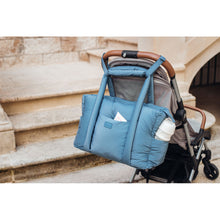 Load image into Gallery viewer, Beaba Paris Puffy Changing Bag - Baltic Blue