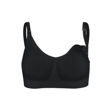 Load image into Gallery viewer, Bravado Designs Body Silk Seamless Nursing Bra - Sustainable - Black S