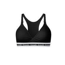 Load image into Gallery viewer, Bravado Designs Original Nursing Bra - Sustainable - Black XL