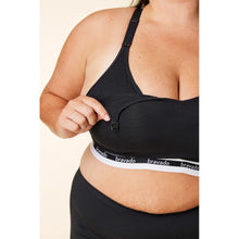 Load image into Gallery viewer, Bravado Designs Original Pumping And Nursing Bra - Sustainable - Black S