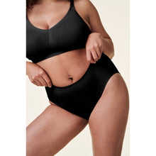 Load image into Gallery viewer, Bravado Designs High-Rise Seamless Panty - Sustainable - Black XS/S