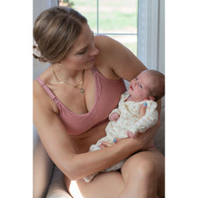 Load image into Gallery viewer, Bravado Designs Essential Stretch with Lace Nursing Bra - Roseclay L