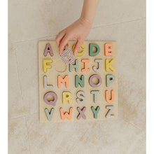 Load image into Gallery viewer, Bubble Wooden Alphabet Puzzle