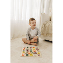 Load image into Gallery viewer, Bubble Wooden Alphabet Puzzle