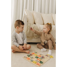 Load image into Gallery viewer, Bubble Wooden Alphabet Puzzle