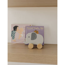 Load image into Gallery viewer, Bubble Wooden Elephant Pull Along Toy