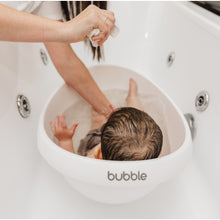 Load image into Gallery viewer, Bubble Cuddle Bath with Bath Seat - White
