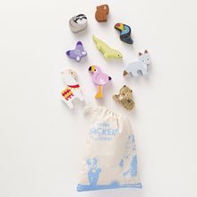 Load image into Gallery viewer, Le Toy Van Wooden Stacking Animals & Bag - Andes