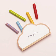 Load image into Gallery viewer, Le Toy Van Rainbow Cloud Pop-Up Toy - 6 Piece