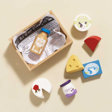 Load image into Gallery viewer, Le Toy Van Wooden Market Crate - Cheese & Dairy