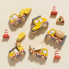 Load image into Gallery viewer, Le Toy Van Wooden Construction Vehicles