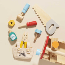 Load image into Gallery viewer, Le Toy Van Wooden Tool Box & Tools