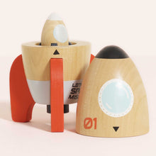 Load image into Gallery viewer, Le Toy Van Magnetic Space Rocket Duo