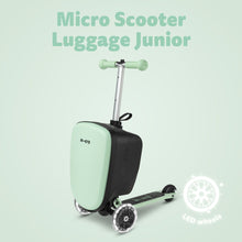 Load image into Gallery viewer, Micro Junior Luggage Scooter - Mint