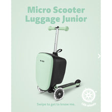 Load image into Gallery viewer, Micro Junior Luggage Scooter - Mint