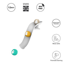 Load image into Gallery viewer, Matchstick Monkey Bathtime Slide Set - White