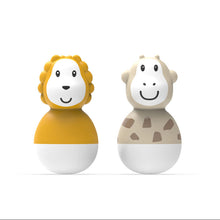 Load image into Gallery viewer, Matchstick Monkey Bathtime Wobblers - Lion & Giraffe
